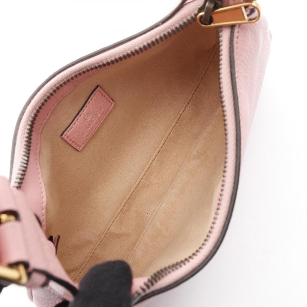 Gucci Aphrodite Pink Handbag Marmont Leather GG